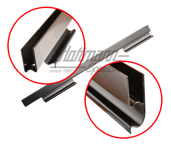 Fensterhebeschiene, 356 B/C, Coupé, re. Fensterhebeschiene, 356 B/C, Coupé, re.