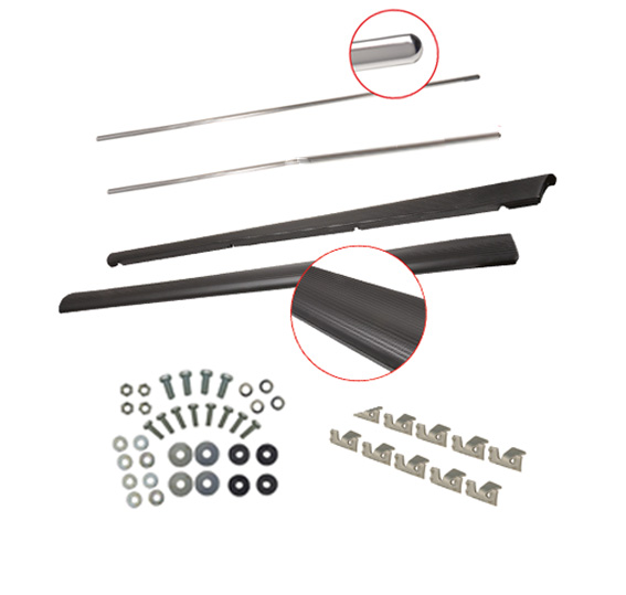 Trittbrett-Set, Top-Qualität, komplett, 10/52-7/66 Trittbrett-Set, Top-Qualität, komplett, 10/52-7/66