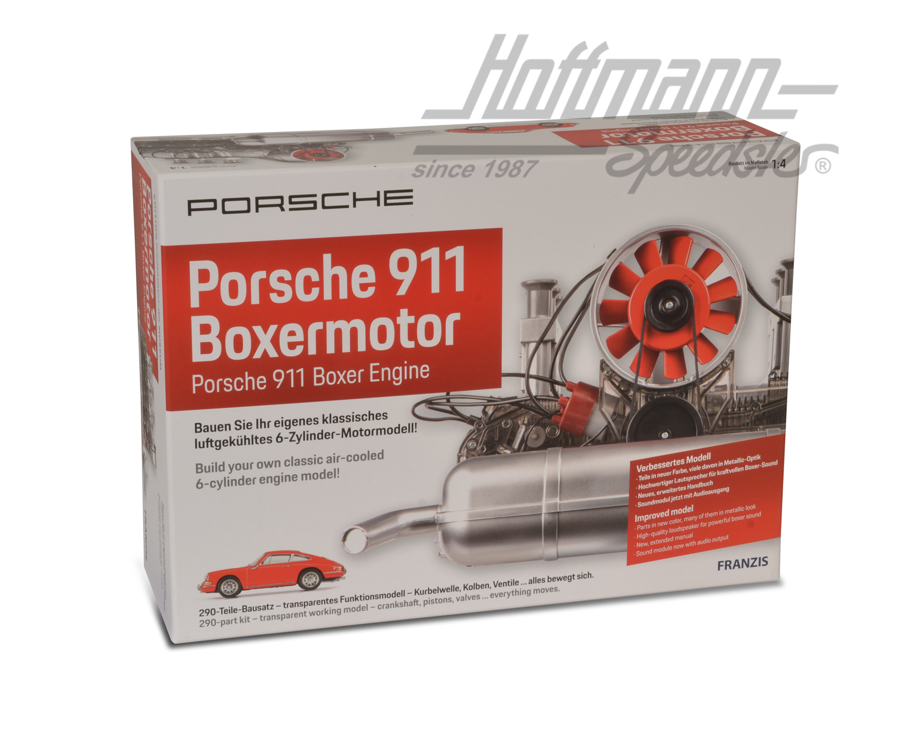 Porsche 911 Boxermotor, Modellbausatz Porsche 911 Boxermotor, Modellbausatz