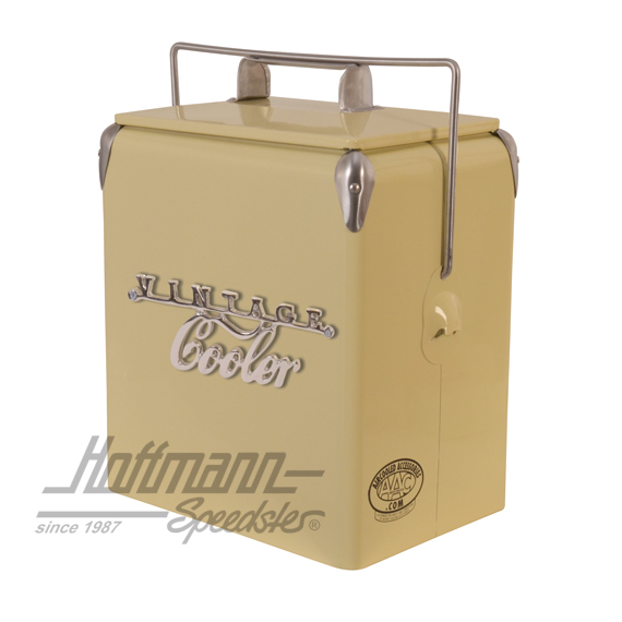 Kühlbox, Vintage Cooler, cream