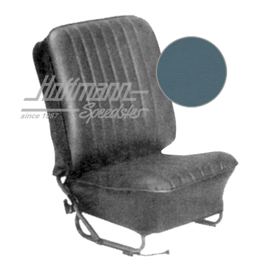 Sitzbezüge, Cabrio, 57-64, Classic, altblau Sitzbezüge, Cabrio, 57-64, Classic, altblau