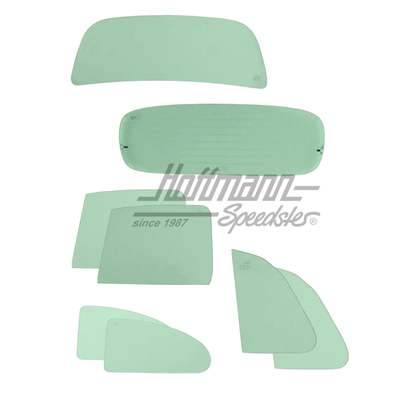 Komplettverglasung, Lim., 8.64-, grün Komplettverglasung, Lim., 8.64-, grün