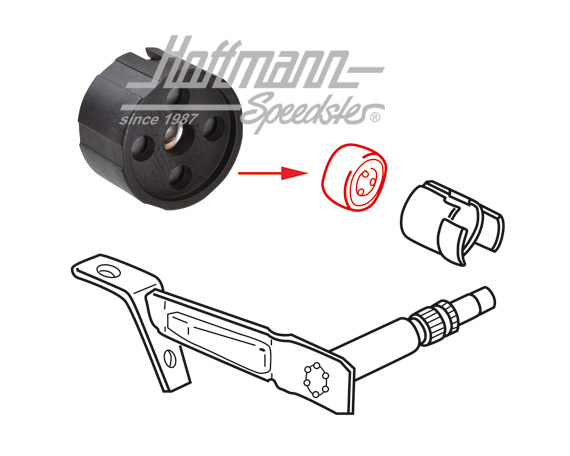 Ausrücklager, 1.5-1.8, 4-Gang-Getriebe Ausrücklager, 1.5-1.8, 4-Gang-Getriebe