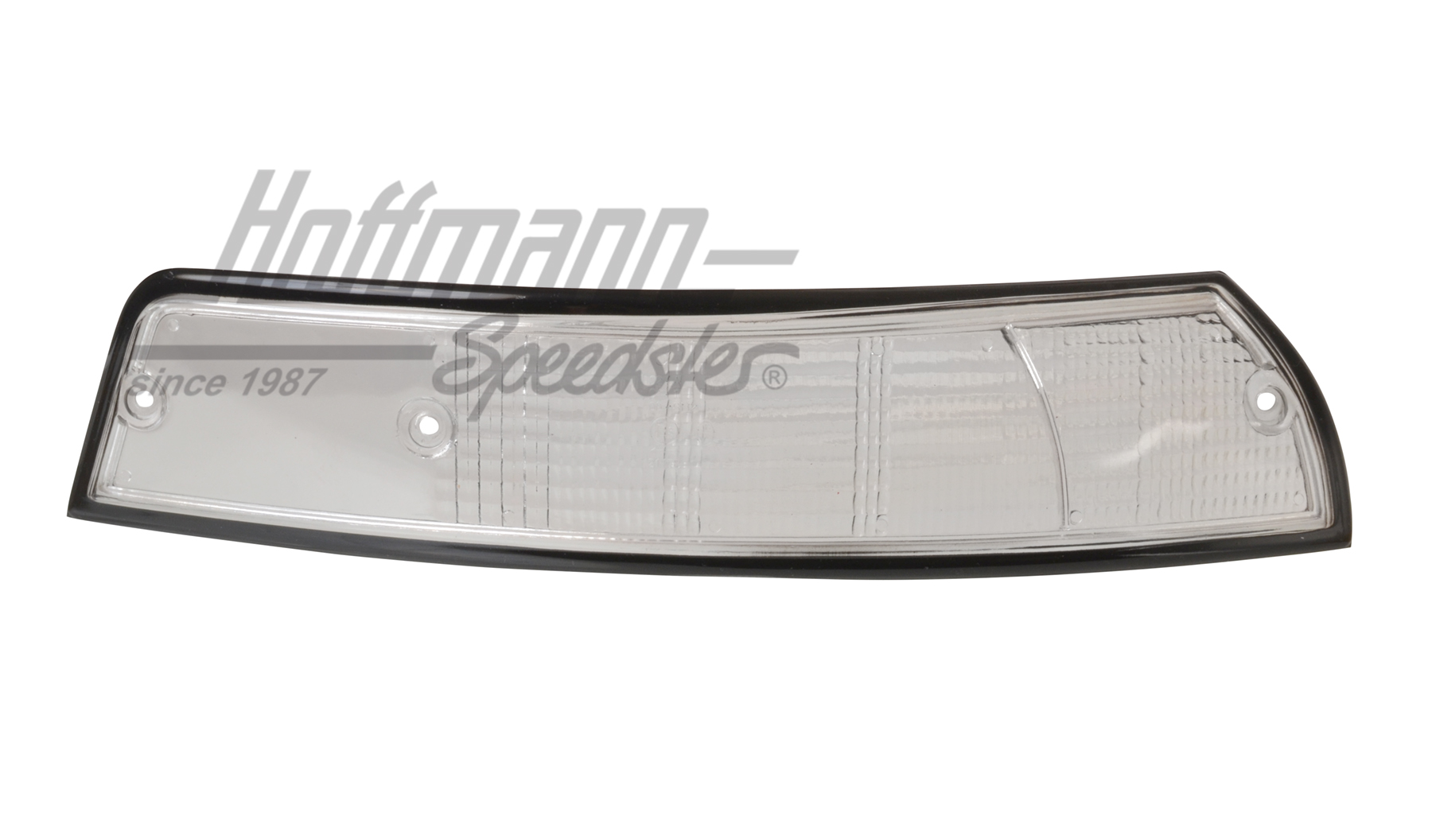 Blinkerglas, weiß/schwarz, 911, 69-73,re