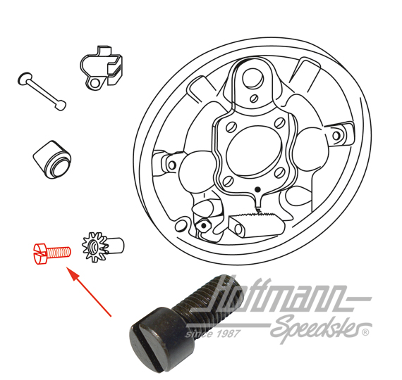 Einstellschraube, -7.64 Einstellschraube, -7.64