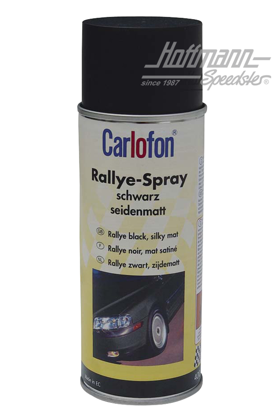 Rallye Spray, schwarz matt, 400 ml Rallye Spray, schwarz matt, 400 ml