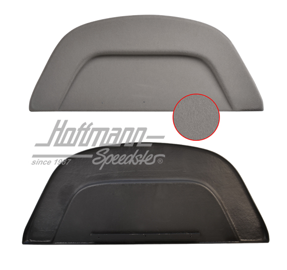 Hutablage, Stoff, Limousine, grau