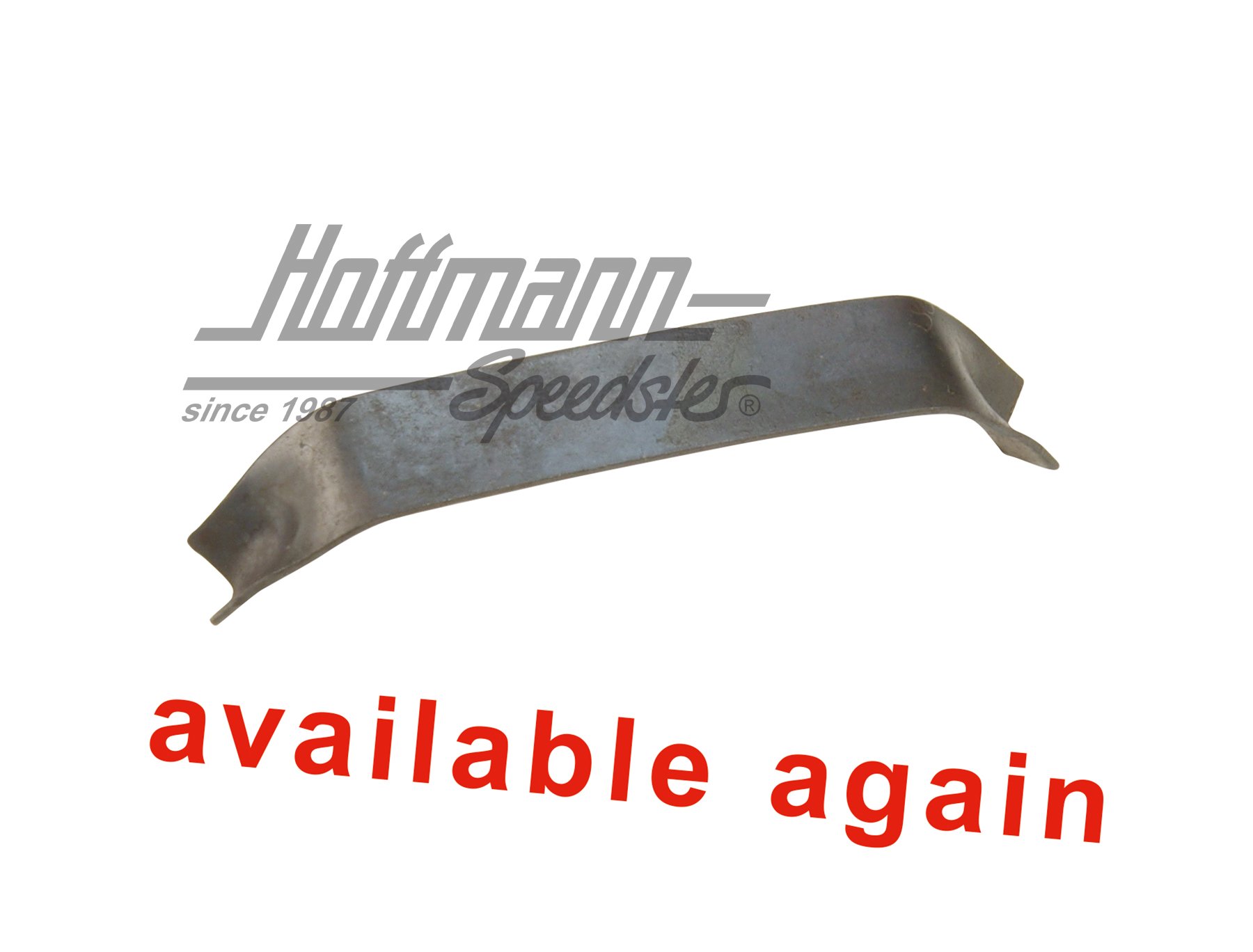 Blechklammer, Einstellmutter, hinten Blechklammer, Einstellmutter, hinten