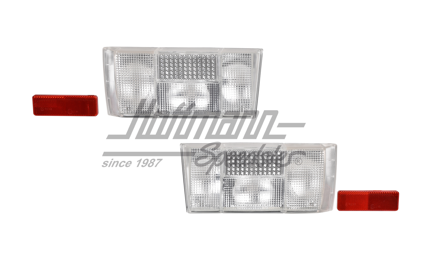 Rückleuchten, Golf 1, 74-93, weiß
