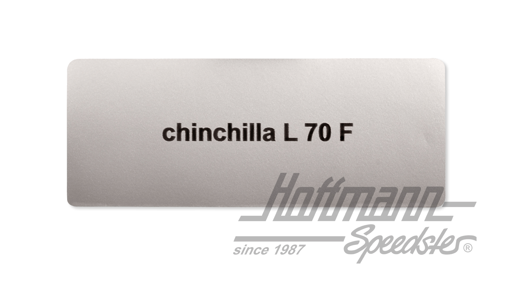 Aufkleber, Farbnummer L70F, chinchilla Aufkleber, Farbnummer L70F, chinchilla