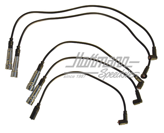 Zündkabelsatz, schwarz, Bus T3, 1.9+2.1
