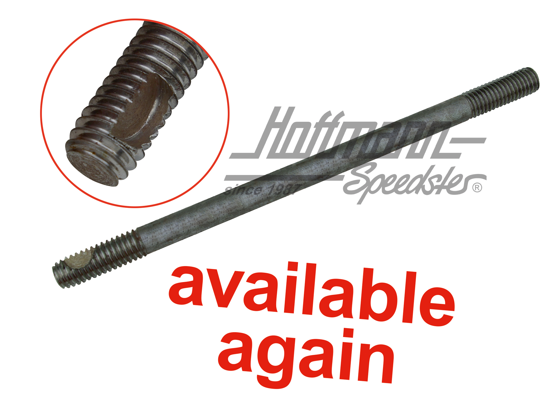 Stehbolzen 10/11mm, 178mm, 1.2, oben