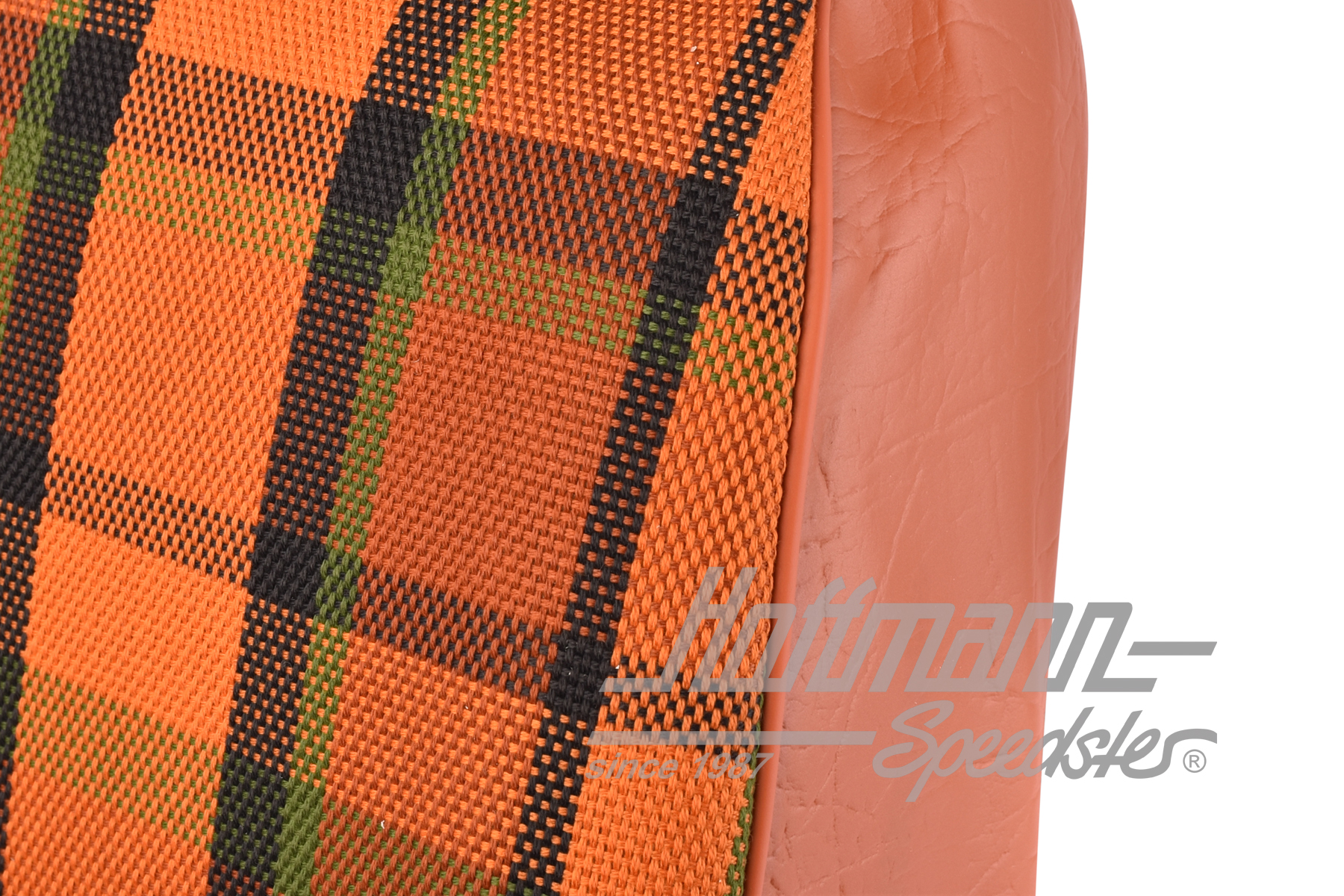 Sitzbezug, Westfalia, rot/orange, 68-74