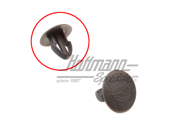 Clip, Verkleidungen, seitlich/hi., grau