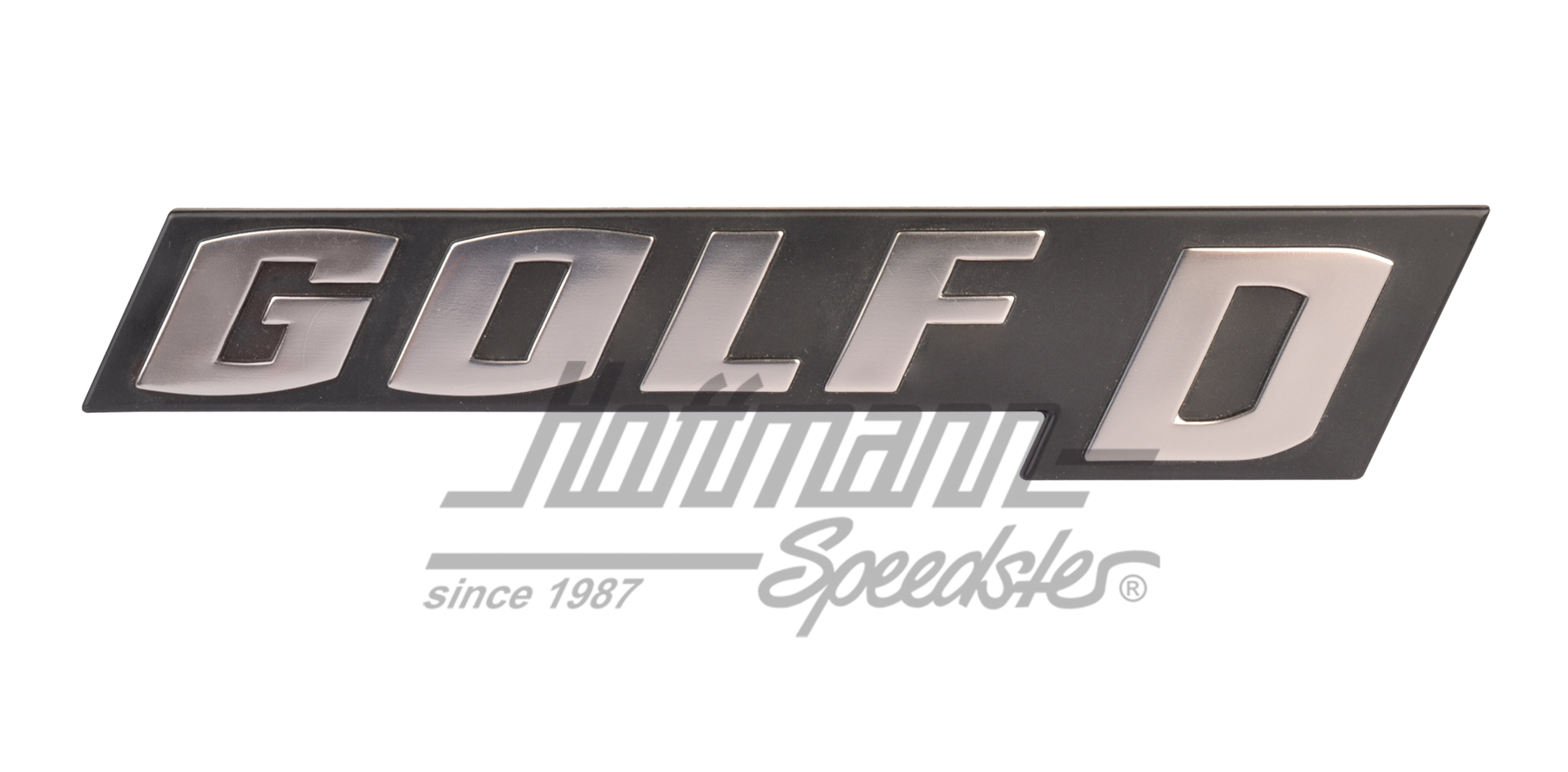 Schriftzug, Golf D, hinten, Golf 1