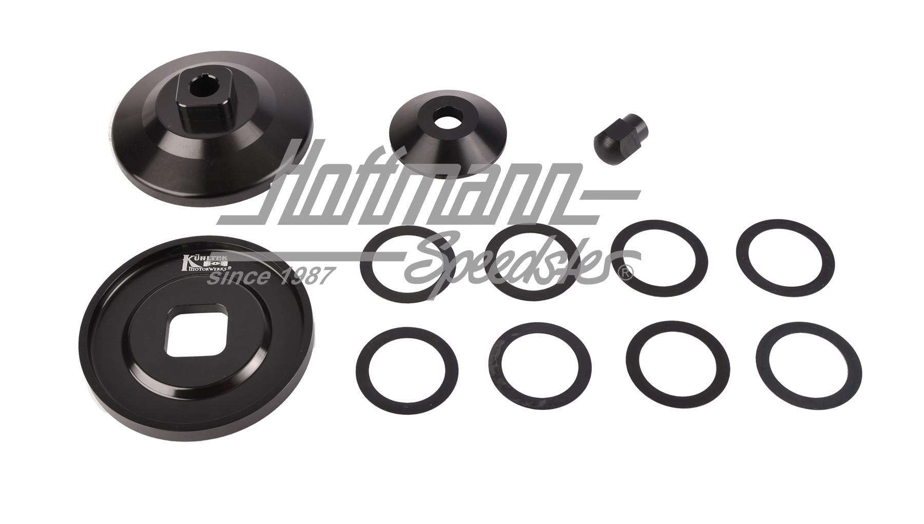 Generatorscheibensatz, Kühltek, schwarz Generatorscheibensatz, Kühltek, schwarz