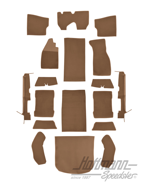 Teppichsatz für Limousine, 8.72-, beige