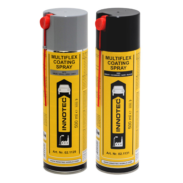 Innotec Steinschlagschutz Multiflex Coatings, schwarz 500ml (Aerosol) Innotec Steinschlagschutz Multiflex Coatings, schwarz 500ml (Aerosol)