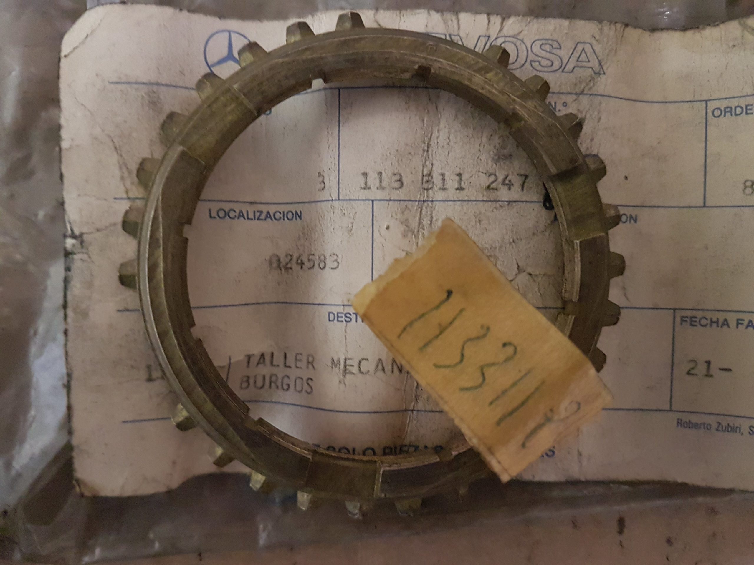 Synchronring 1. Gang, Vollsynchron Synchronring 1. Gang, Vollsynchron