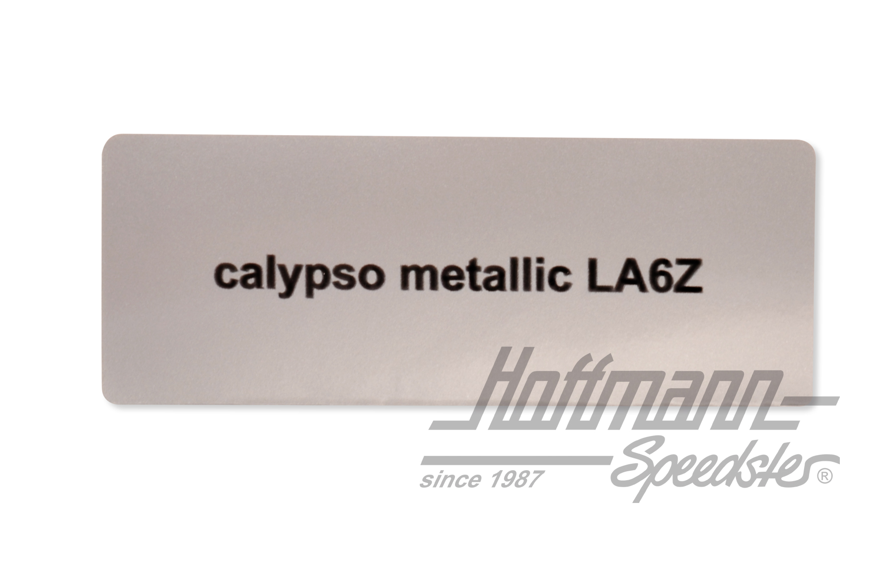 Aufkleber, Farbnummer LA6Z, calypso me.