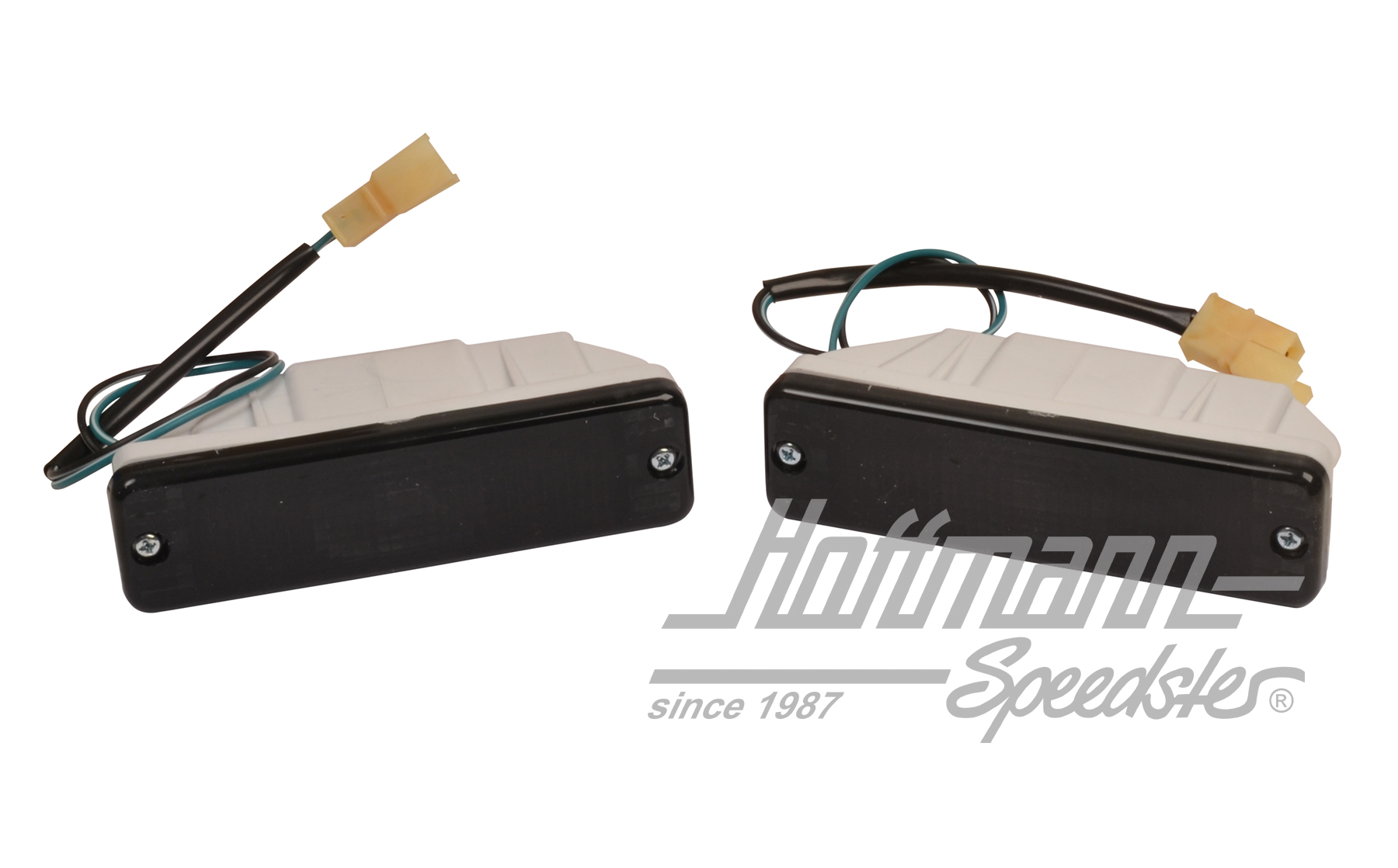 Blinker, gerade, schwarz Blinker, gerade, schwarz