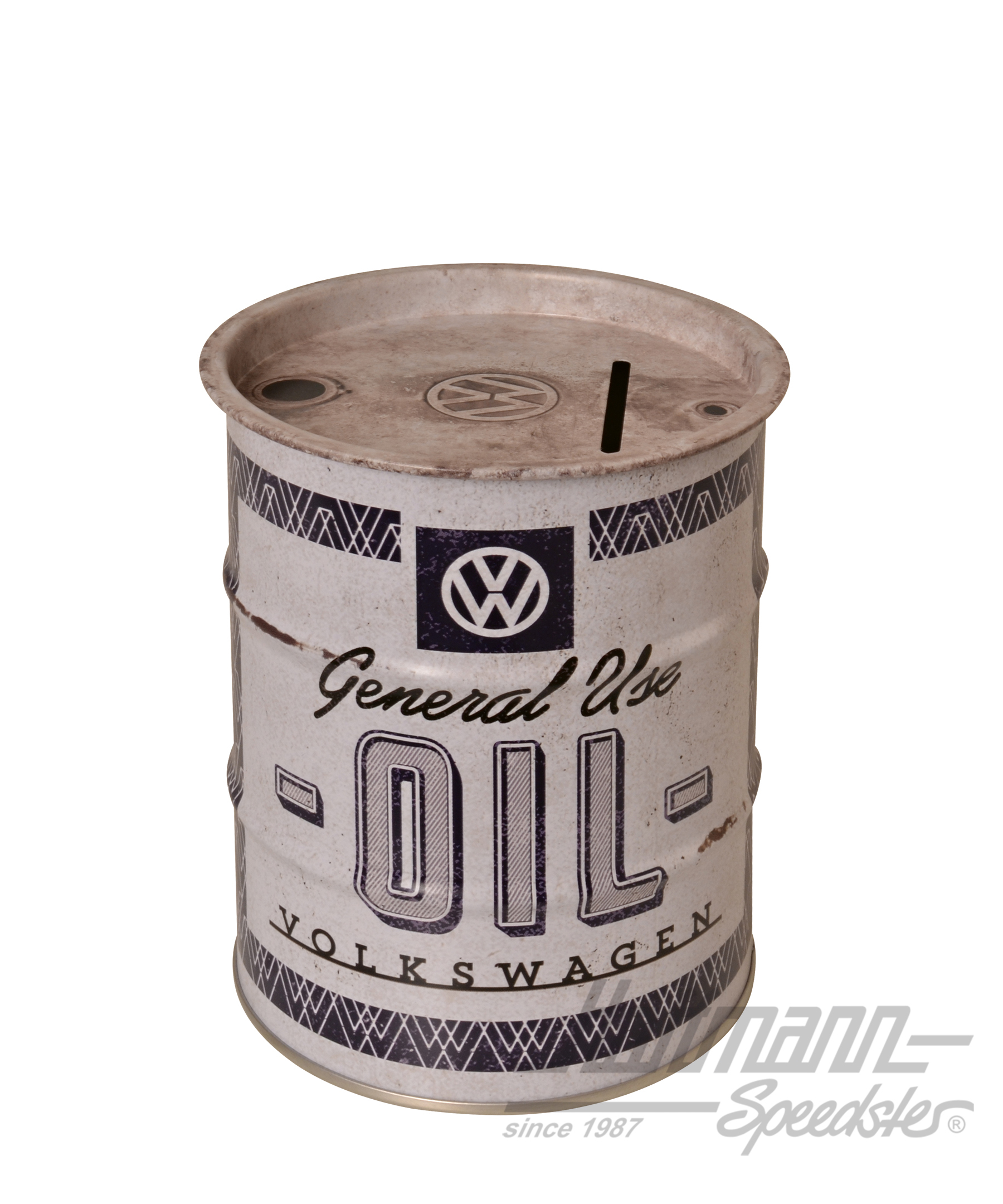 Spardose, Ölfass VW, General Use Oil