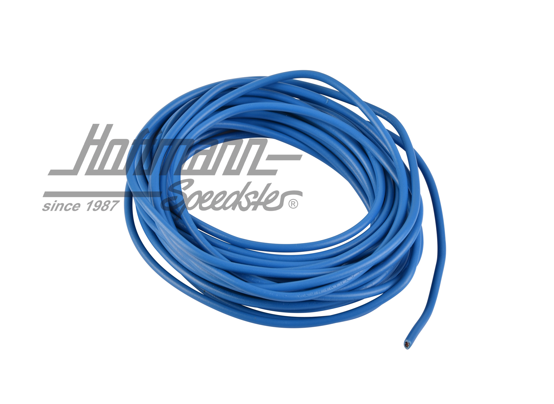 Elektrokabel, 1 mm², 5 lfm., blau Elektrokabel, 1 mm², 5 lfm., blau