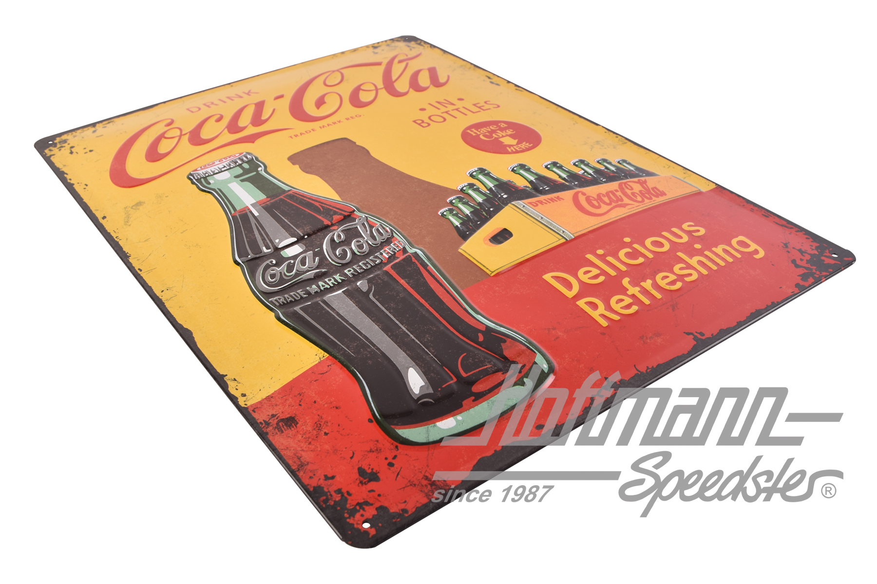 Blechschild, 300x400mm, COCA-COLA