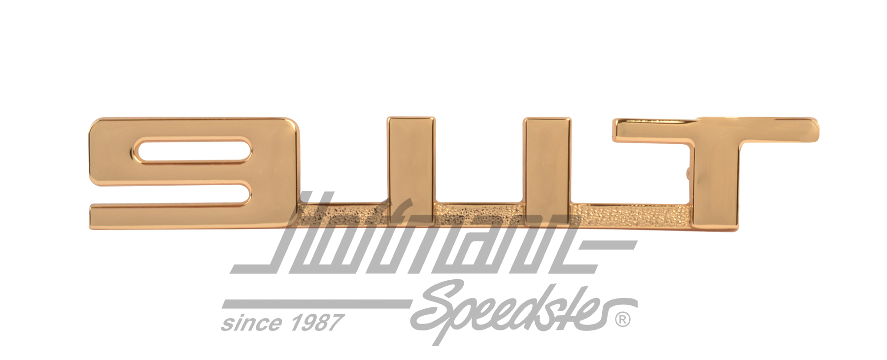 Schriftzug, 911 T, gold