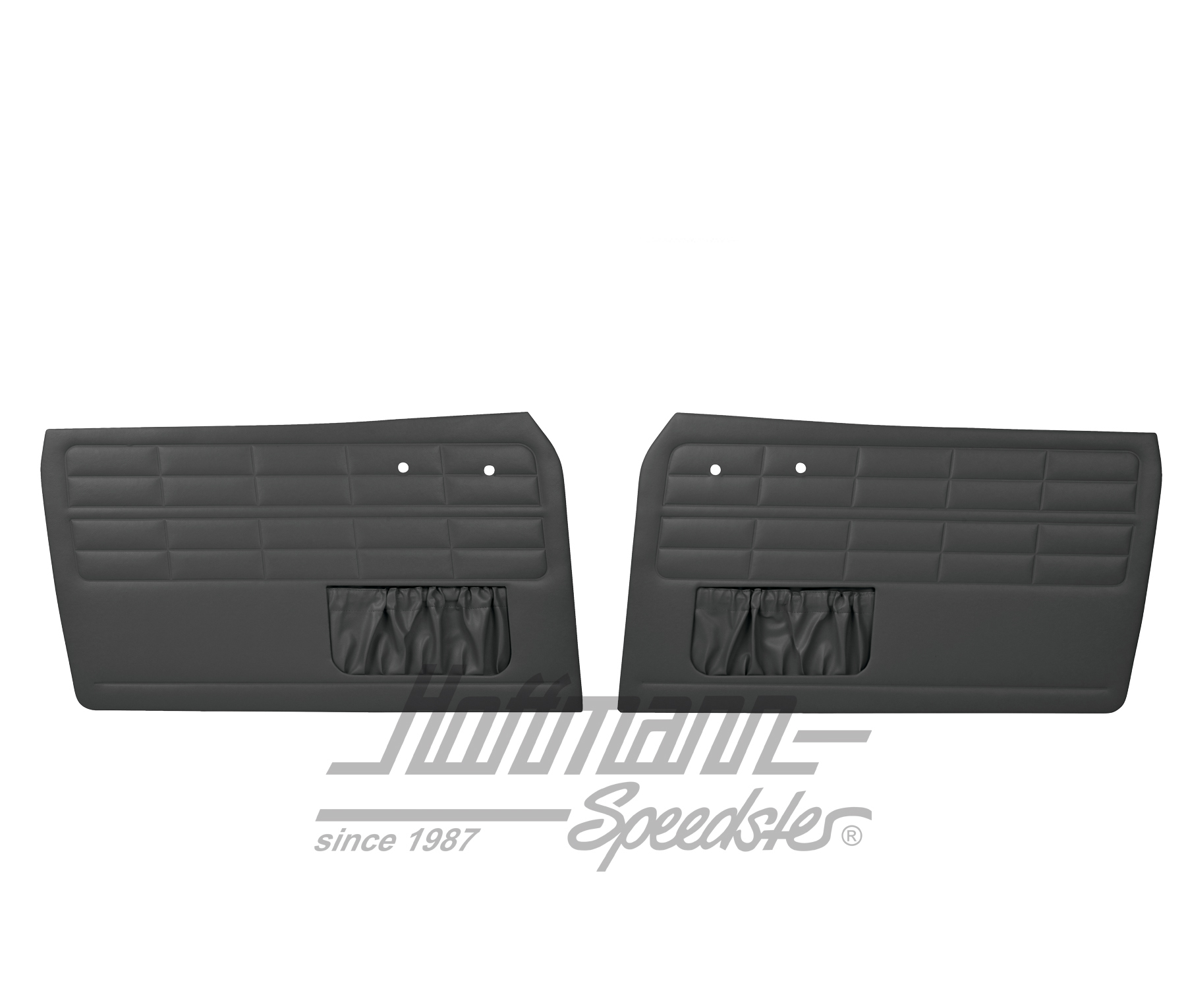 Türverkleidungen, Karmann, -7.63, schwarz Türverkleidungen, Karmann, -7.63, schwarz