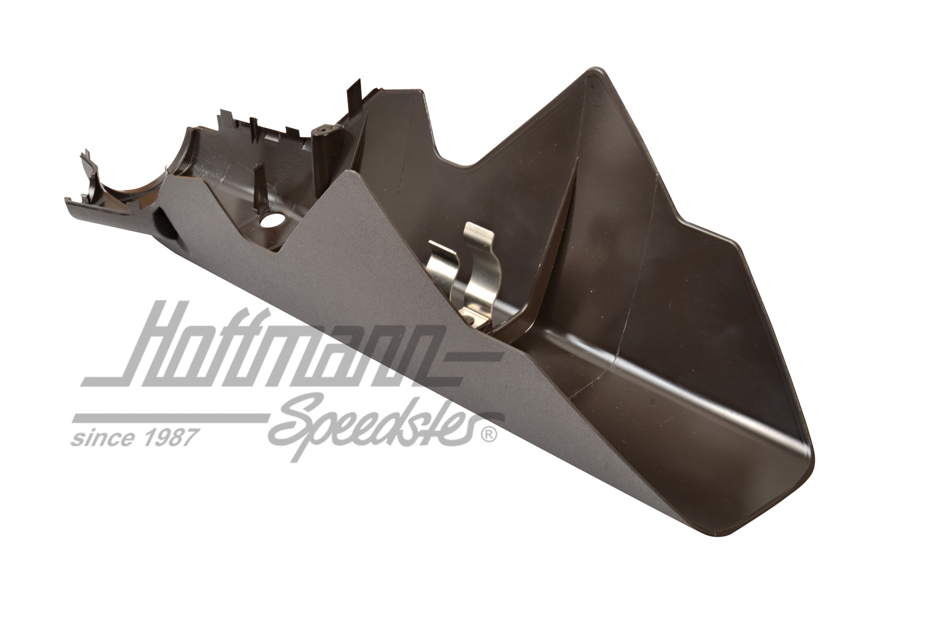 Verkleidung, Lenkradschloss, unten,braun