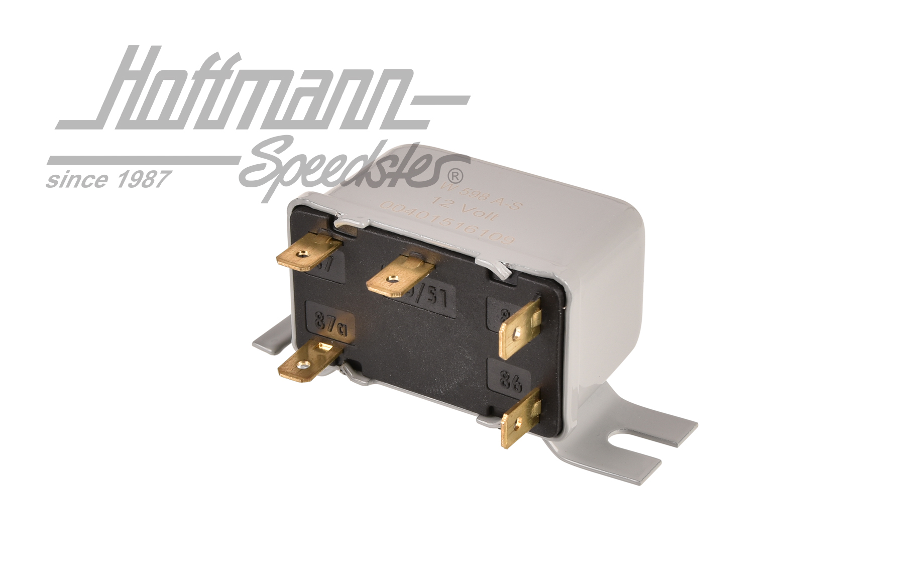 Relais, Scheinwerfer, 356/911, 12V, grau
