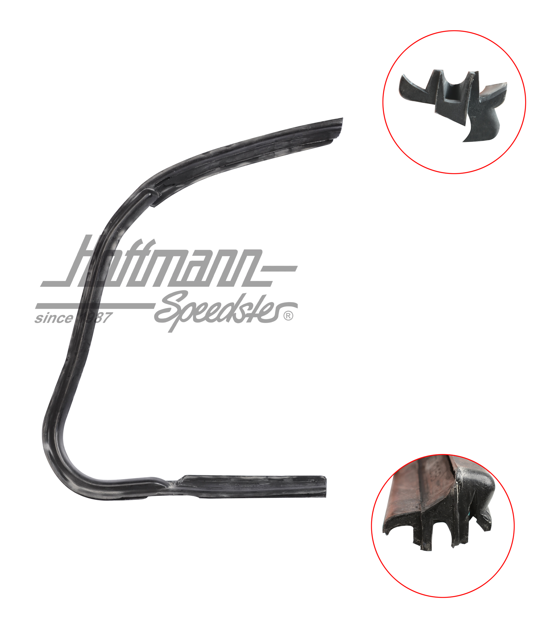 Dichtung, Drehfenster, links, 8.64- Dichtung, Drehfenster, links, 8.64-