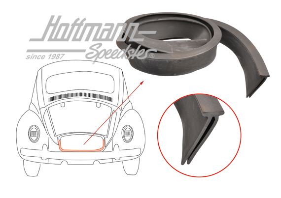 Motorraumdichtung, hinten, Abschlußblech