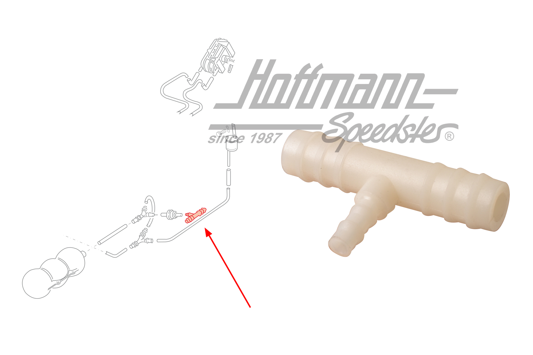 T-Stück, Differentialsperre, Syncro T-Stück, Differentialsperre, Syncro