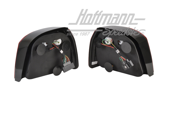 Rückleuchten, Golf 3, LED, klar/rot