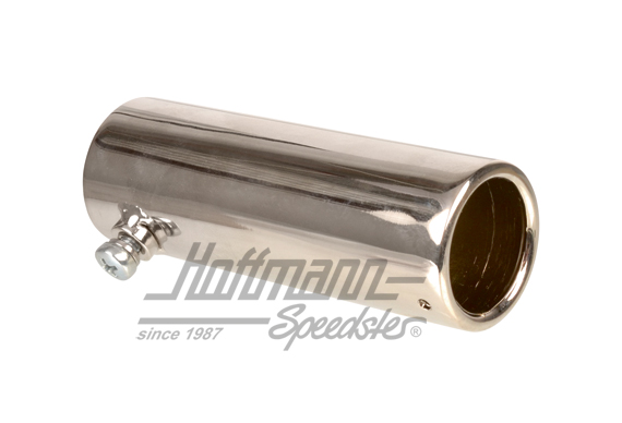 Auspuffblende, Chrom, Bus T1/T2, 59-73