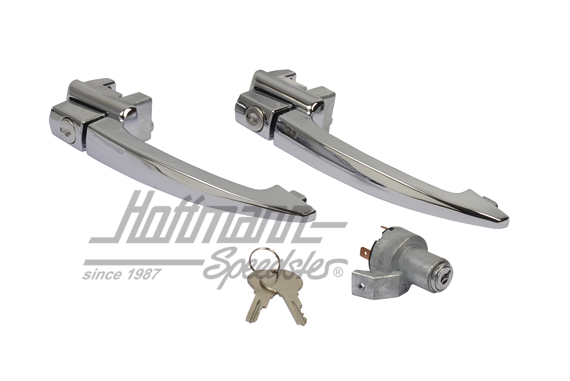 Schließgarnitur, Käfer, 10.63-12.65 Schließgarnitur, Käfer, 10.63-12.65