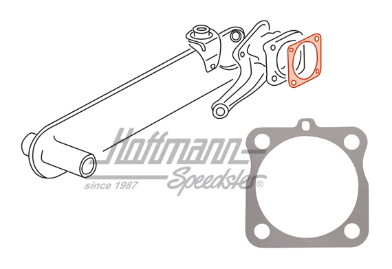 Dichtung, Radlagerdeckel, Pendelachse