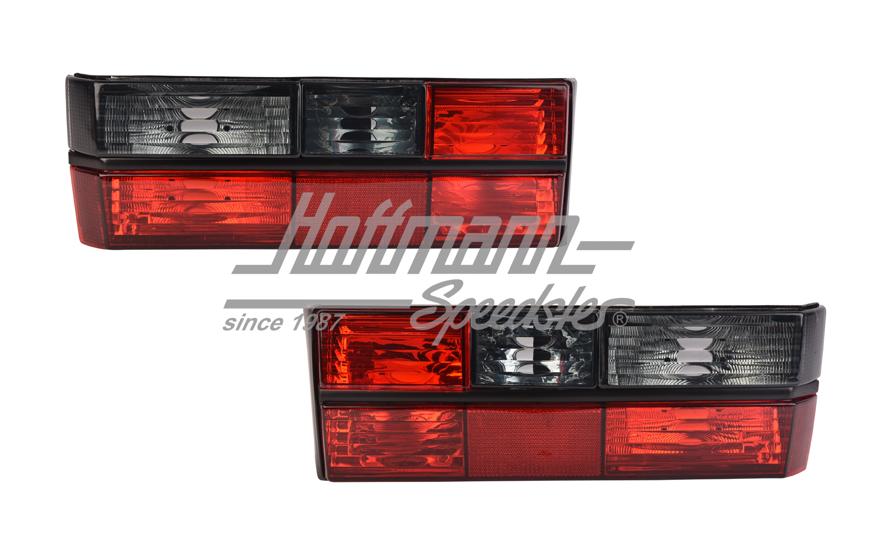 Rückleuchten, Golf 1, rot/schwarz, groß