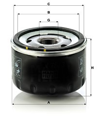 Ölfilter, extrem nieder Ölfilter, extrem nieder