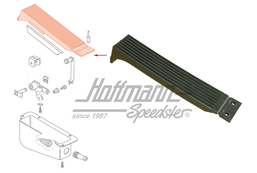 Gaspedal, Bus T3, 10.83-7.92