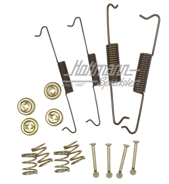 Anbausatz, Bremsbacken, vorne, 1200-1500, 8.64-