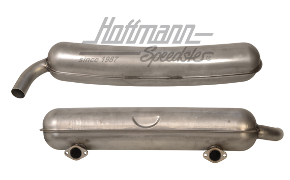 Auspufftopf, SSI, 1x60mm, 66-73 Auspufftopf, SSI, 1x60mm, 66-73