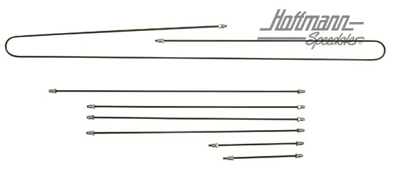 Bremsleitungssatz, Typ 181, Pendelachse