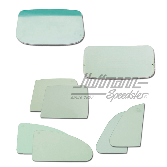 Komplettverglasung, Lim.,1303,grün/Grünk Komplettverglasung, Lim.,1303,grün/Grünk