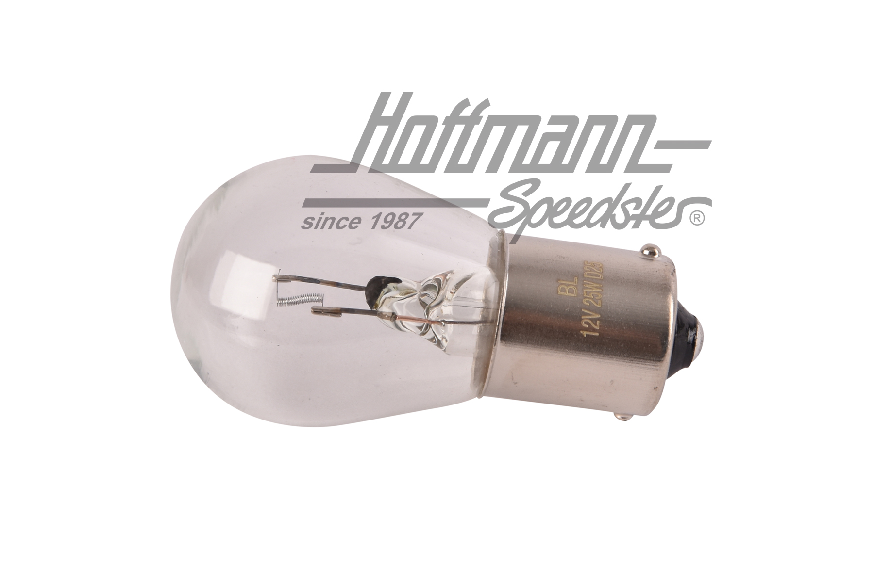 Glühlampe (Einfaden), 12V, 25W