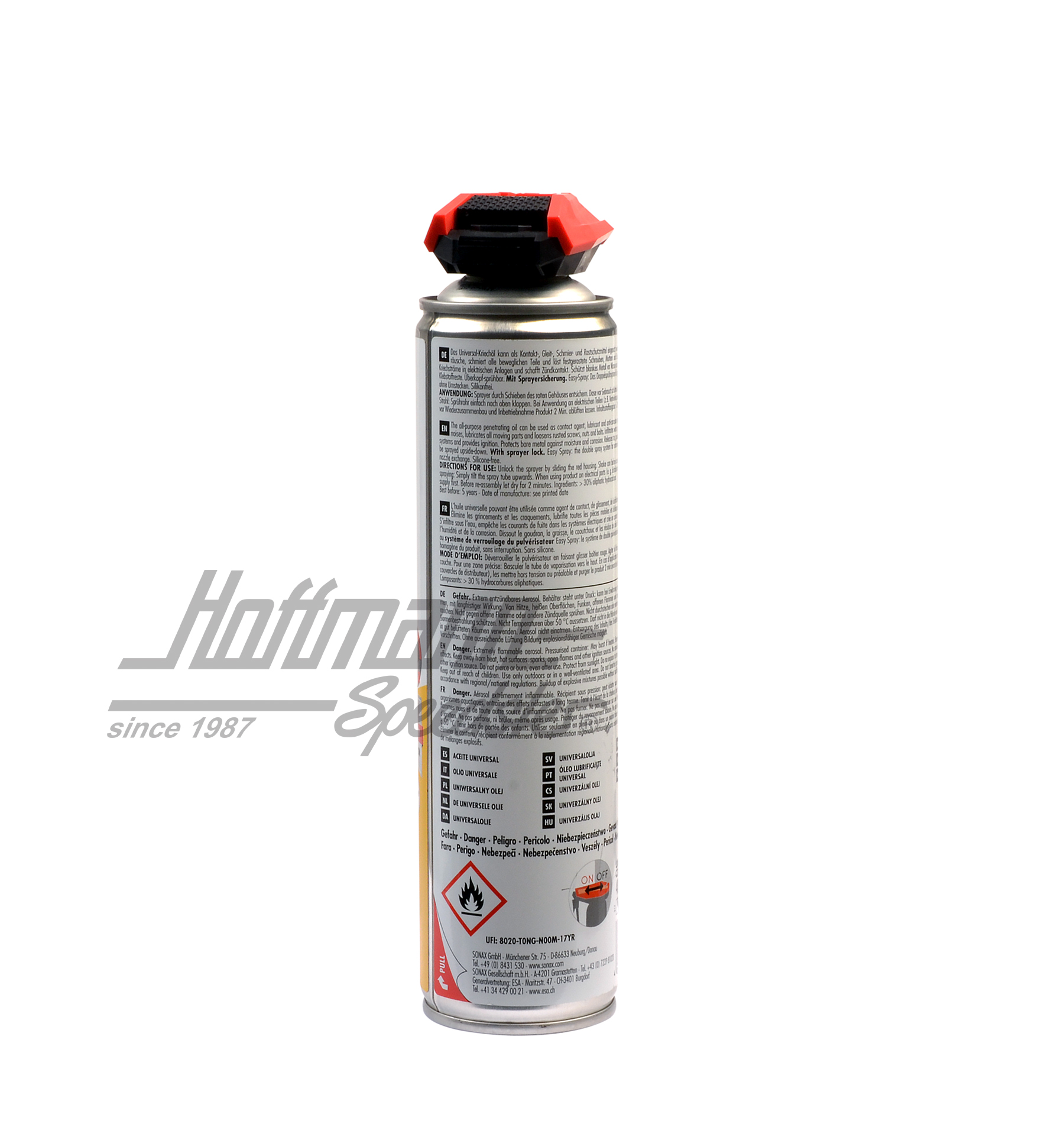 SONAX MoS2-Oil, 400 ml Spraydose