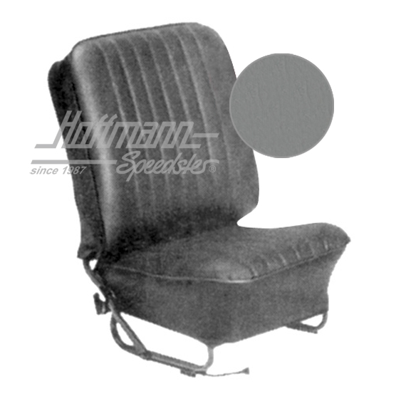 Sitzbezüge, Cabrio, 57-64, Classic, grau Sitzbezüge, Cabrio, 57-64, Classic, grau