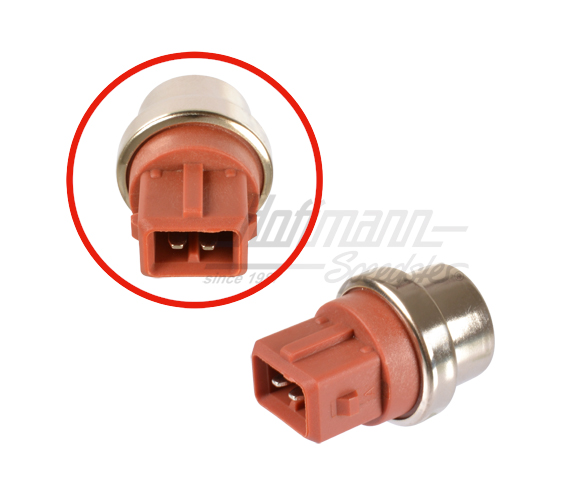 Temperaturgeber, 2-polig, rot, 3.6mm